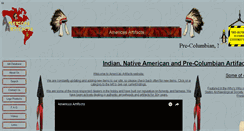 Desktop Screenshot of americasartifacts.com